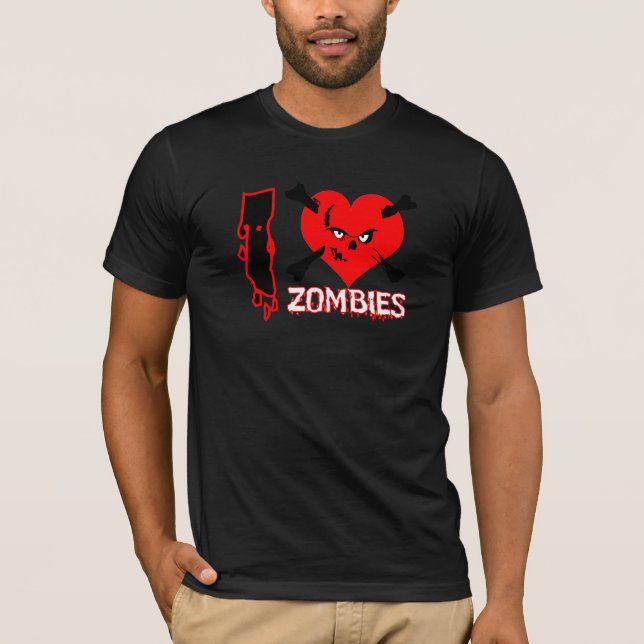 zombies de corazón - camisa (Anverso)