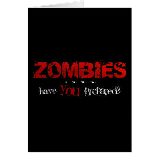 Zombies: ¿Te Has Preparado?