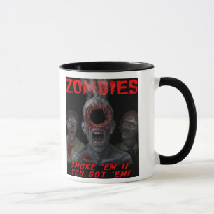 Zombis de Ghoulzone - seiyge - taza