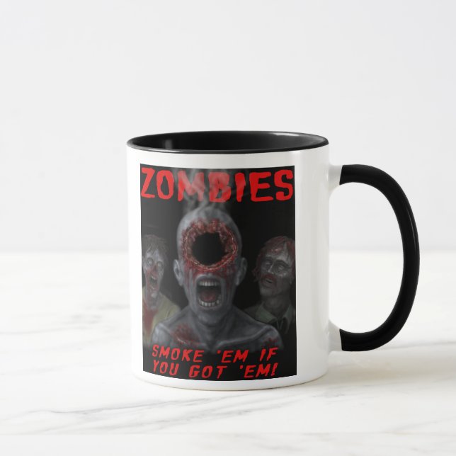 Zombis de Ghoulzone - seiyge - taza (Derecha)