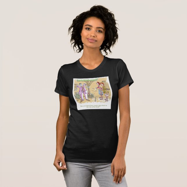 Zombis Vestir Mejores mujeres bella camiseta de te (Anverso completo)