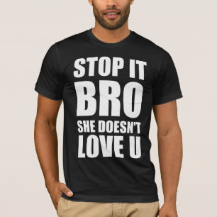 Zona de amigo cita graciosa básica Camiseta oscura