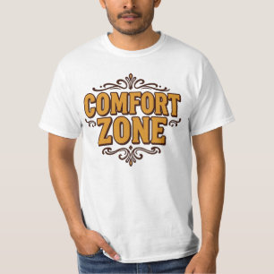 Zona de confort – Camiseta gráfica divertida