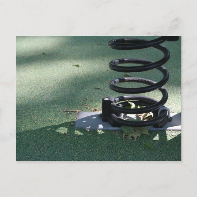 Zona de juegos para niños 16 postal Metalizado de  (Anverso)