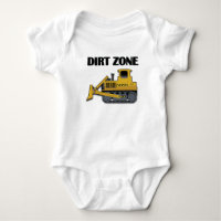 Zona de suciedad (bulldozer) - Baby Jersey Bodysui
