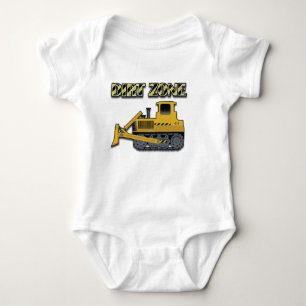 Zona de suciedad (bulldozer) - Baby Jersey Bodysui