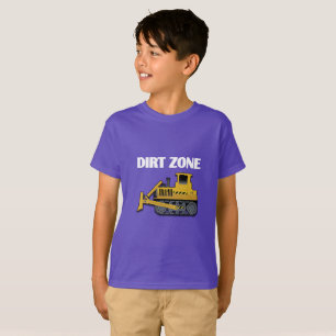 Zona de suciedad (bulldozer) - Camiseta básica par