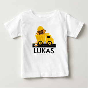 Zona de trabajo de construcción Camisa de cumpleañ