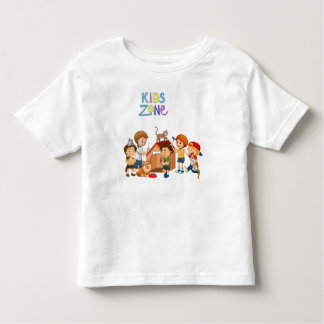 Zona infantil , encantadora camiseta impresa para 