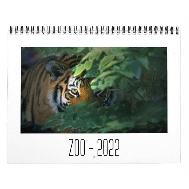  Zoológico - Calendario 2022 (Tapa)