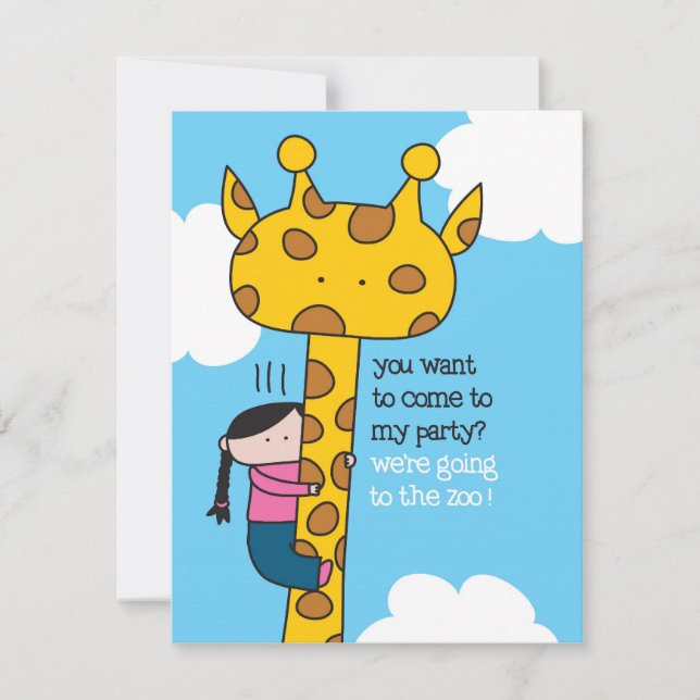 Zoológico - Invitación (Anverso)