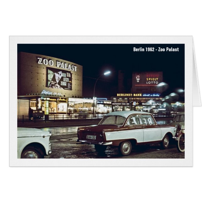Zoopalast, Berlín 1962 - Zoo Palast (Anverso (Horizontal))