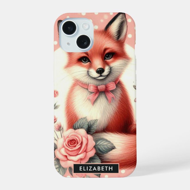 Zorro Bebé Floral Adorable (Reverso )