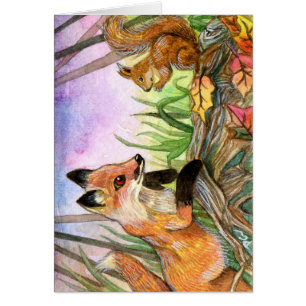 Zorro De Bebé Y Ardilla