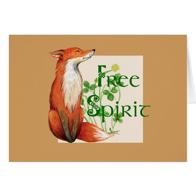 zorro de espíritu libre (Anverso (Horizontal))