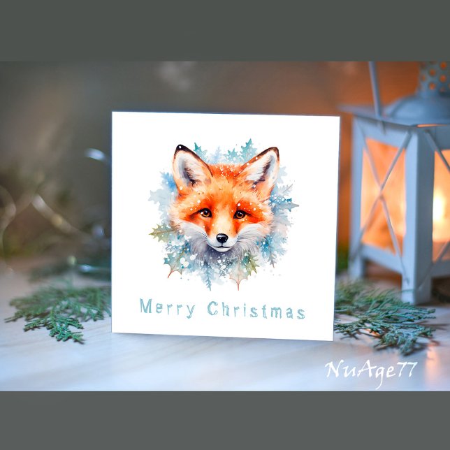 Zorro de nieve y Navidades (Subido por el creador)