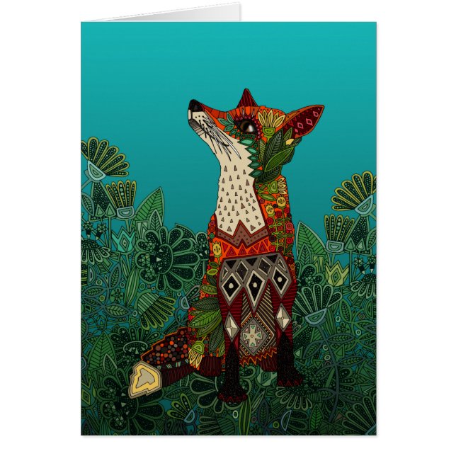 zorro floral (Frente)