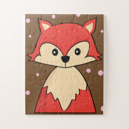 Zorro Rojo Adorable | Rompecabezas para Niños
