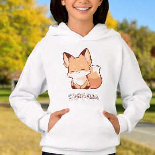Zorro Sonriente Pequeño y Lindo con Nombre Persona