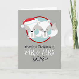 Zorros Árticos Su Primer Navidad Como Señor y Seño