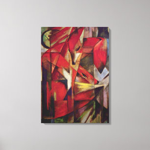 Zorros de Franz Marc, arte abstracto del cubismo