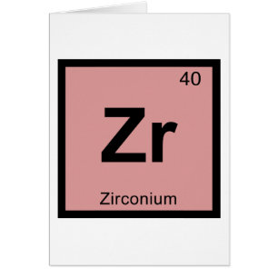 Zr - Química del Circonio Símbolo de la Tabla Peri