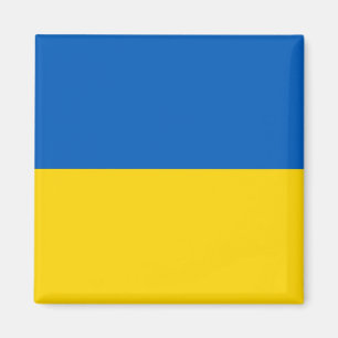 zUA001 BANDERA DE UCRANIA ucraniana, Imán de never
