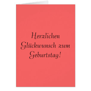 ¡Zum Geburtstag de Herzlichen Glückwunsch!