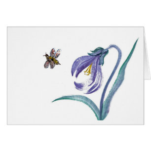 Zumbido en la primavera, Sumi-e en color