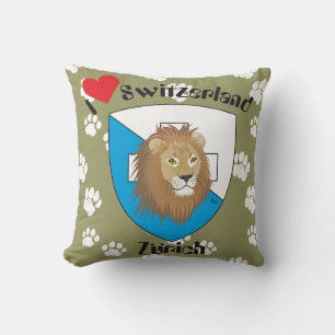 Zurich Suiza Switzerland almohada