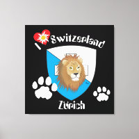 Zurich Suiza Switzerland lienzo