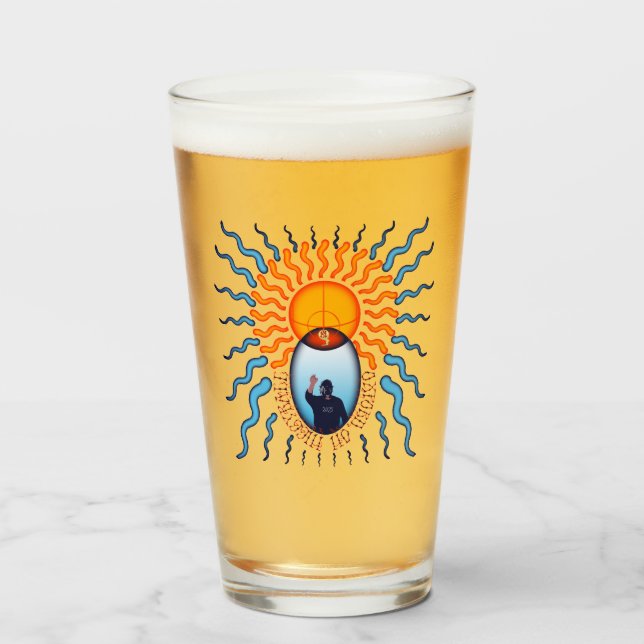 Zygote Zealot Pint Glass (Anverso (lleno))
