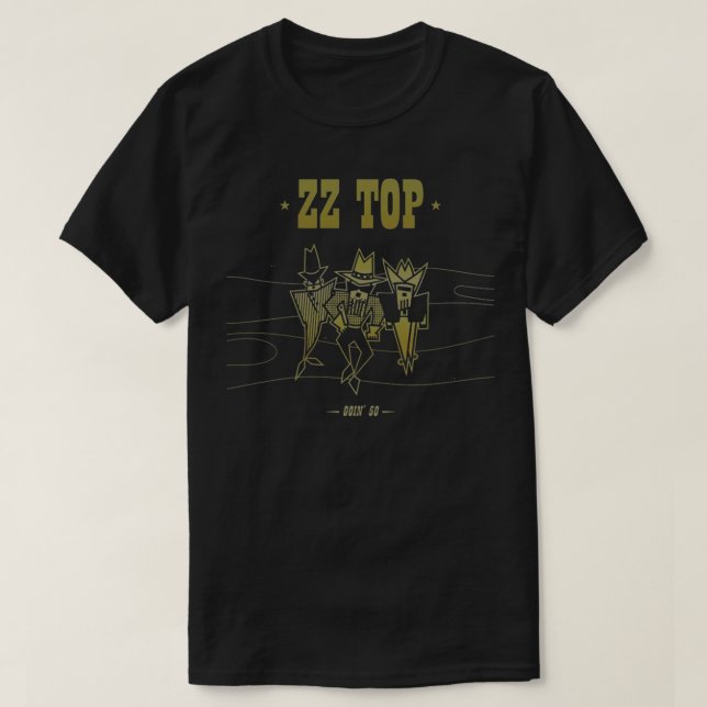 ZZ va a 50 camisetas esenciales (Diseño del anverso)